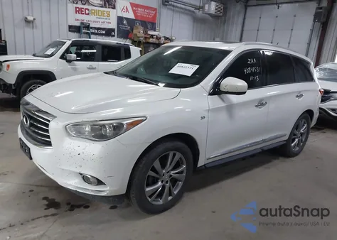 2014 Infiniti Qx60 z USA, uszkodzony, nr VIN 5N1AL0MN7EC555322